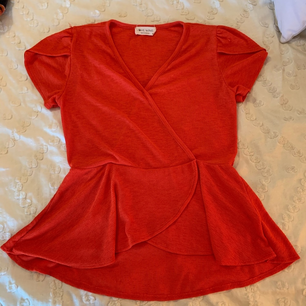 Red top.